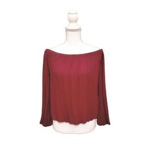 CHELSEA & VIOLET BOHO OFF-SHOULDER TOP